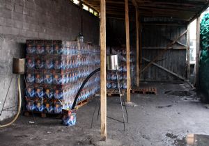 Kaçak madeni yağ ele geçirildi